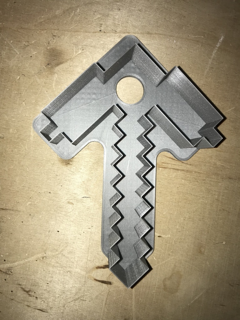 Keks-Ausstecher (Minecraft Spitzhacke) MK2