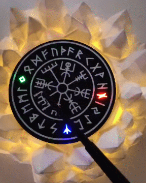 Halloween Magic Rune Circle - Vegvisir — miniatura 2
