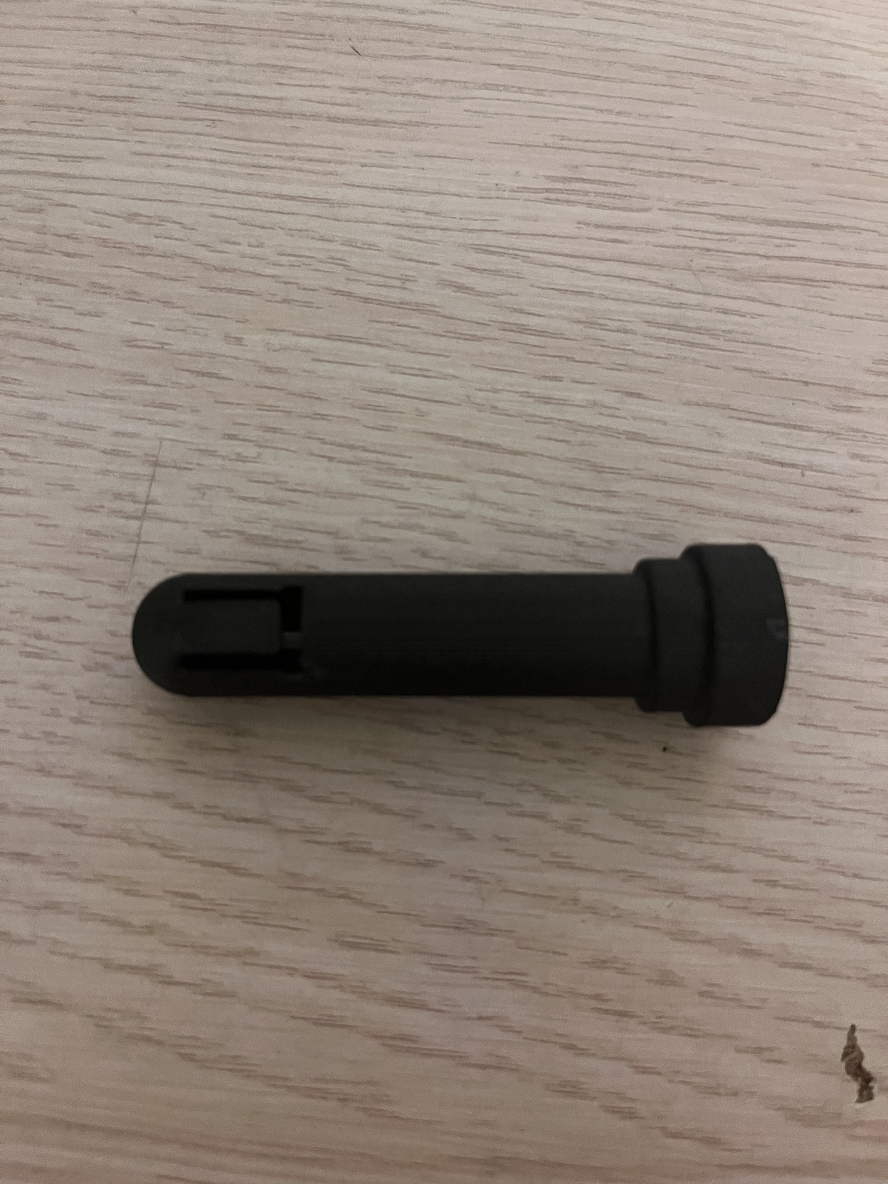 Washing machine shock absorber pin