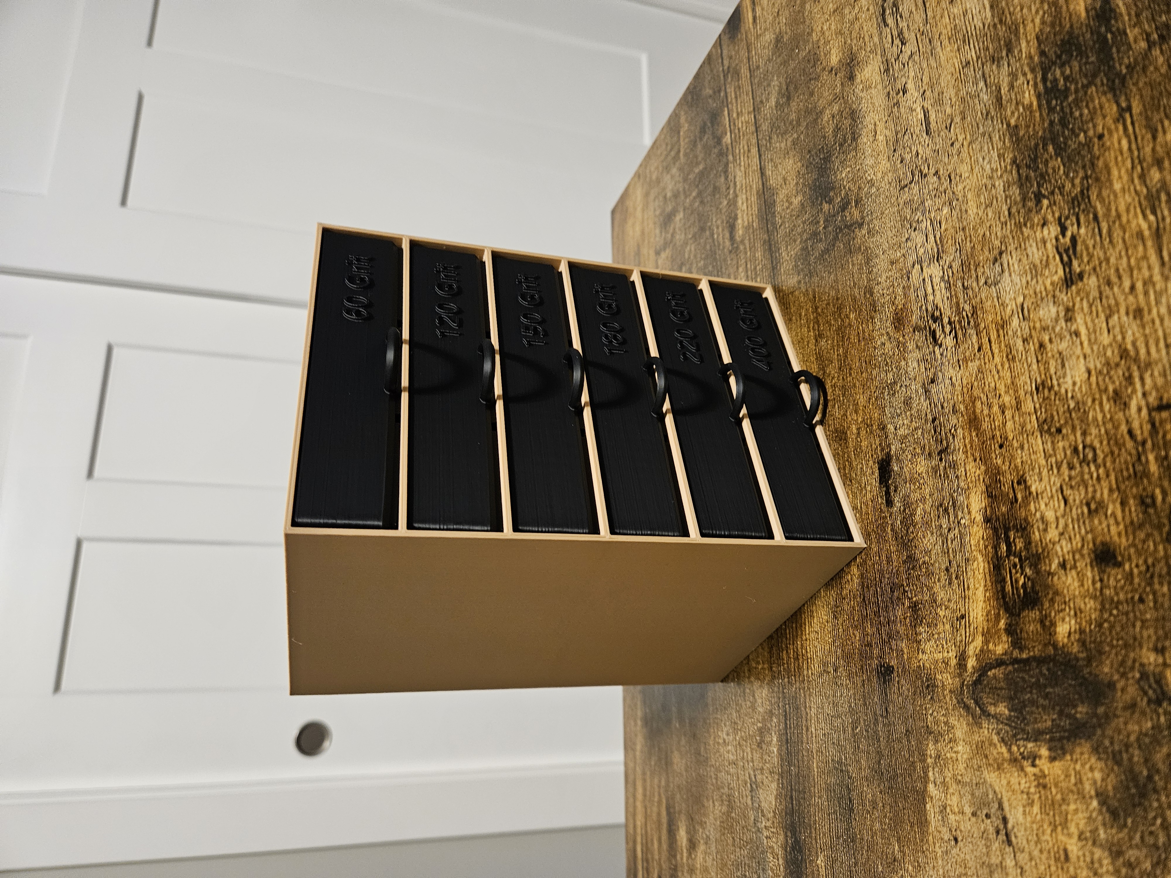 5-inch Sandpaper Deep Drawer Storage 3D model thumbnail