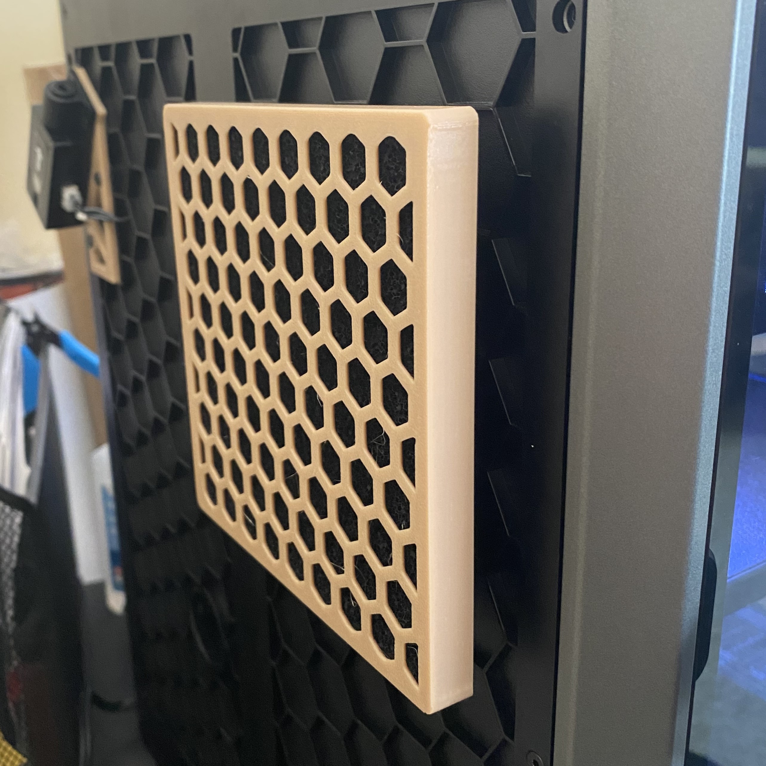 Creality K1 / K1C 120mm Carbon Filter by Parker LW Download free STL