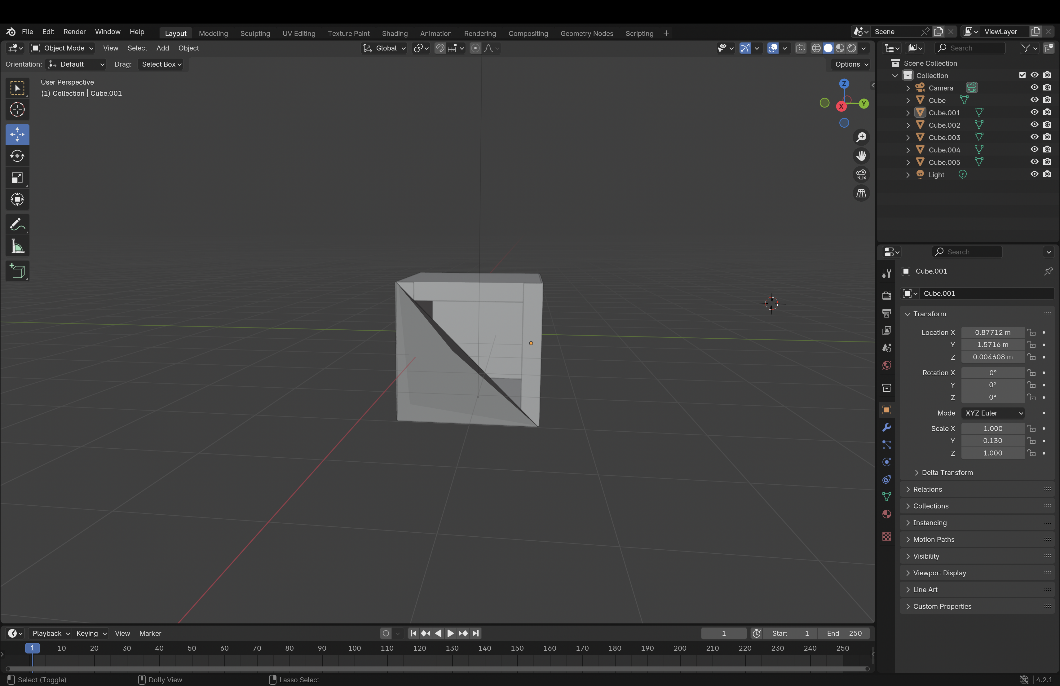 abstract box
