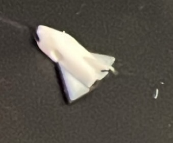 Space Shuttle Bead for Friendship Bracelets