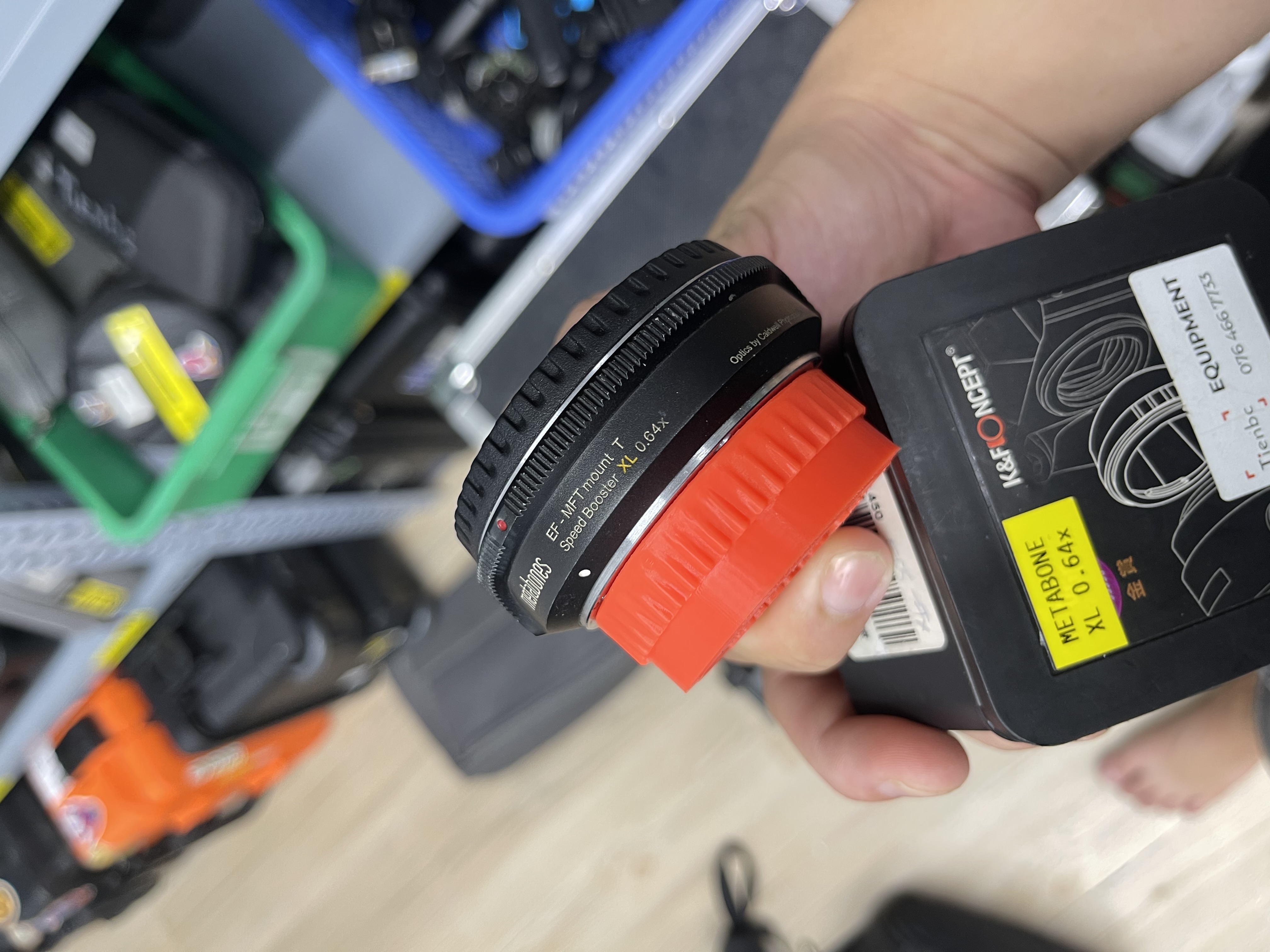 Metabones EF M43 T Speed Booster XL 0.64x cap