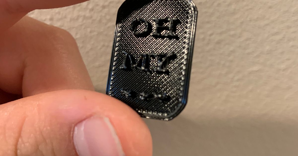 Text tabs by BP printing | Download free STL model | Printables.com