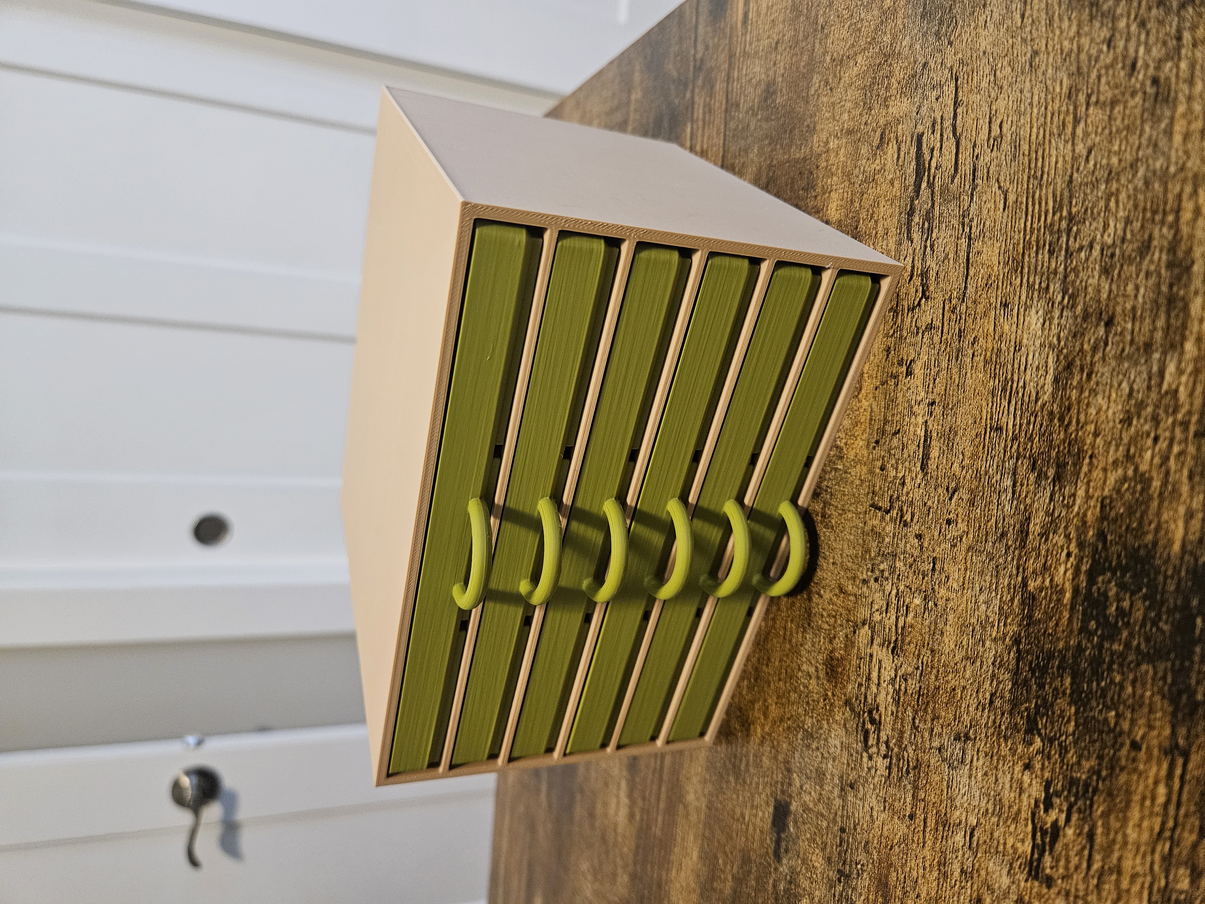 6 Drawer Organizer 3D model thumbnail