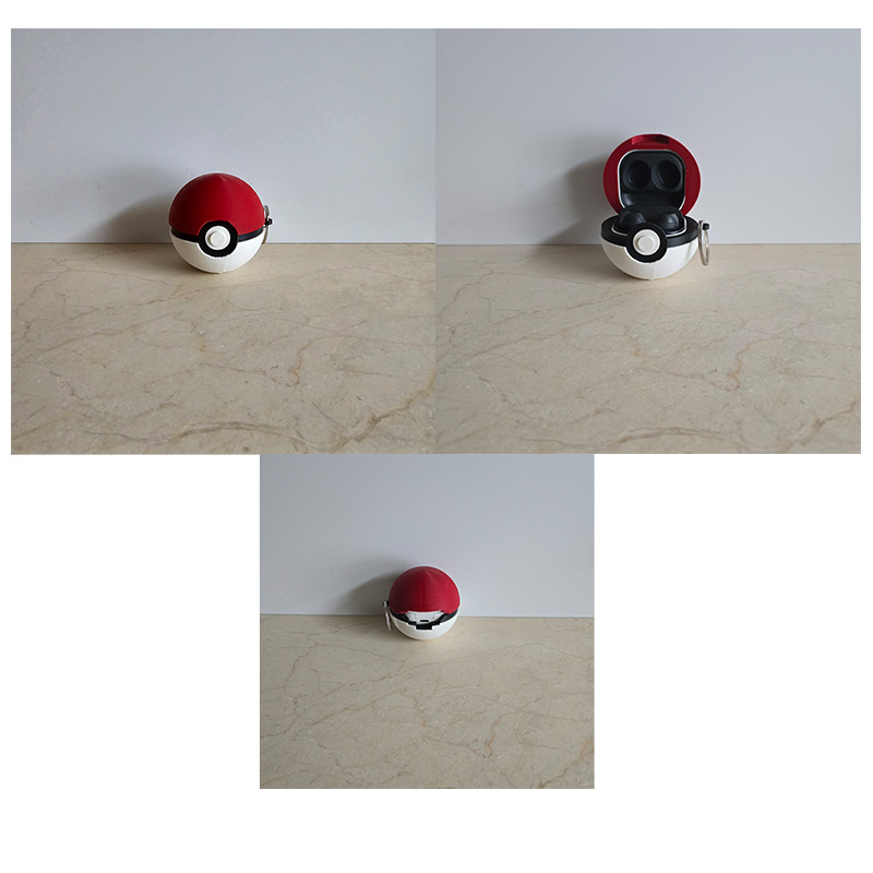 pokeball galaxy earbuds case holder