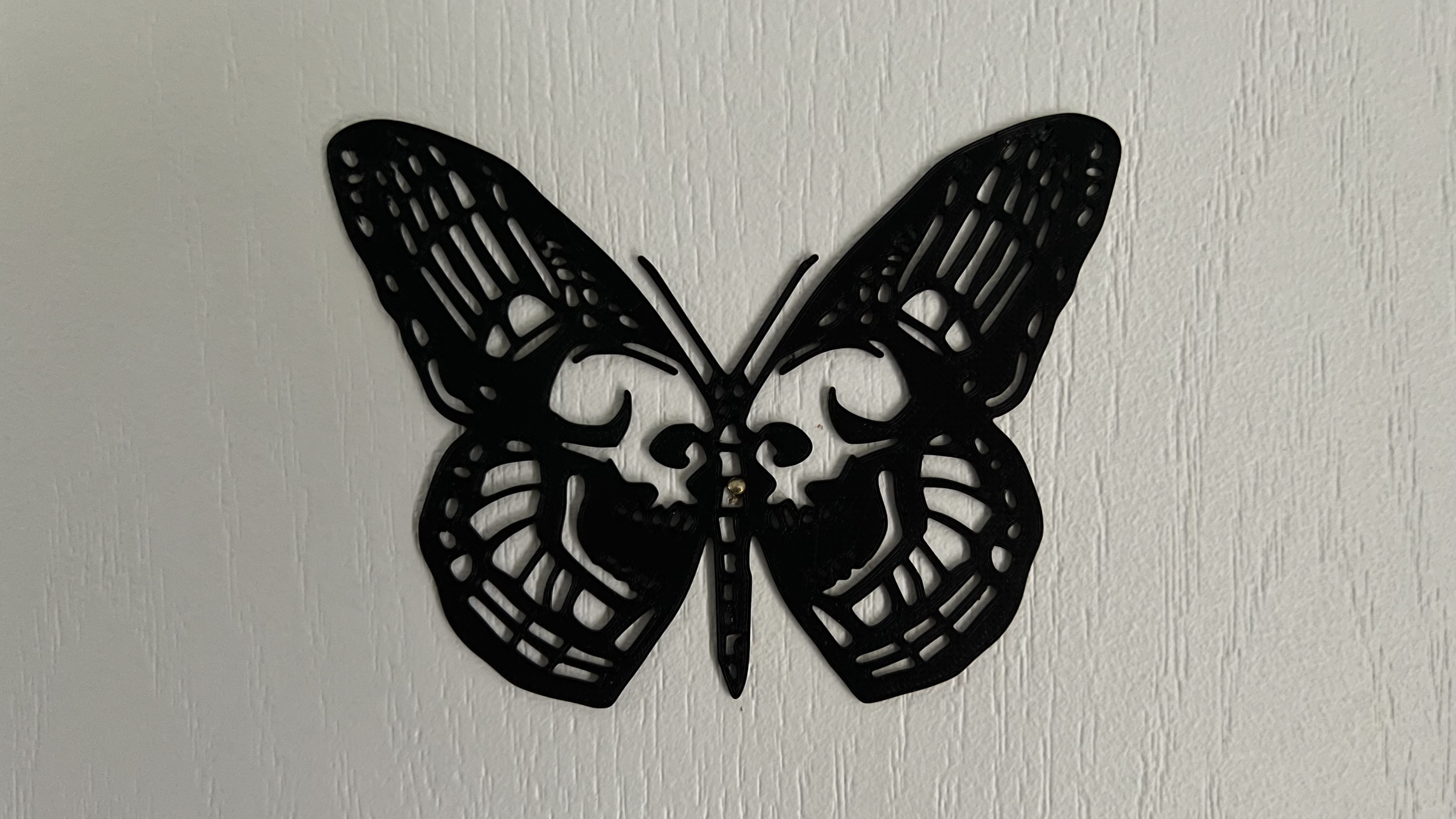Butterfly Of Death Wall Art