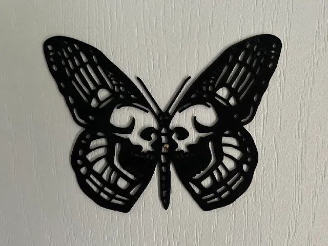 Butterfly Of Death Wall Art