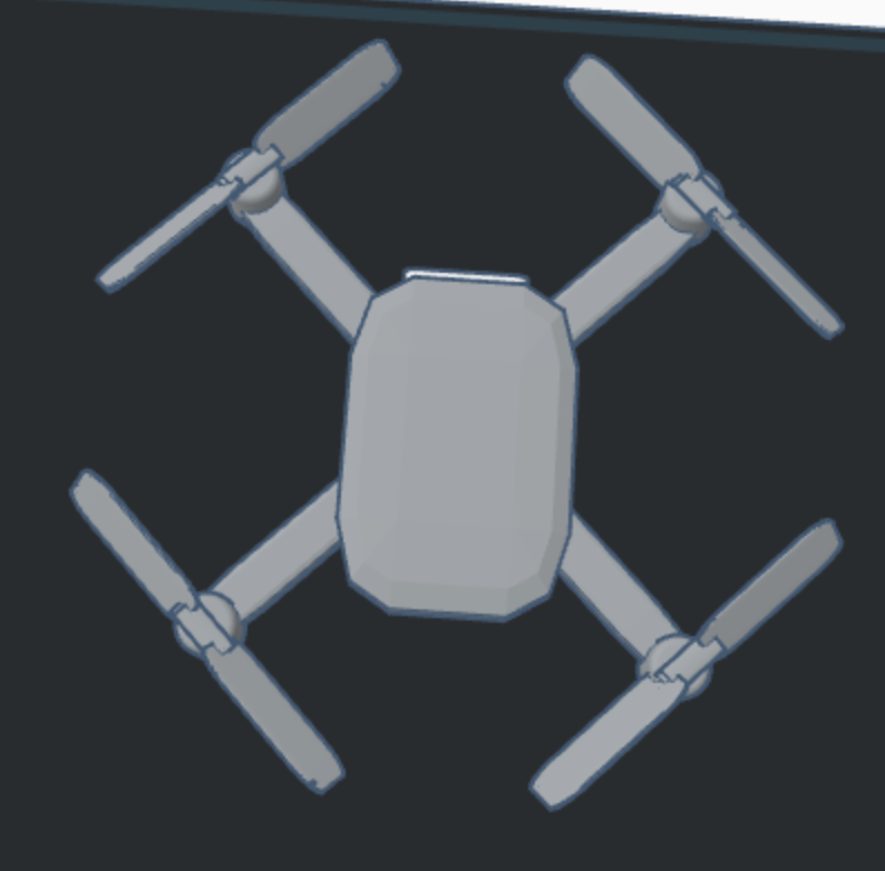 Miniatura 3 do modelo 3D drone {FIRST MODEL}