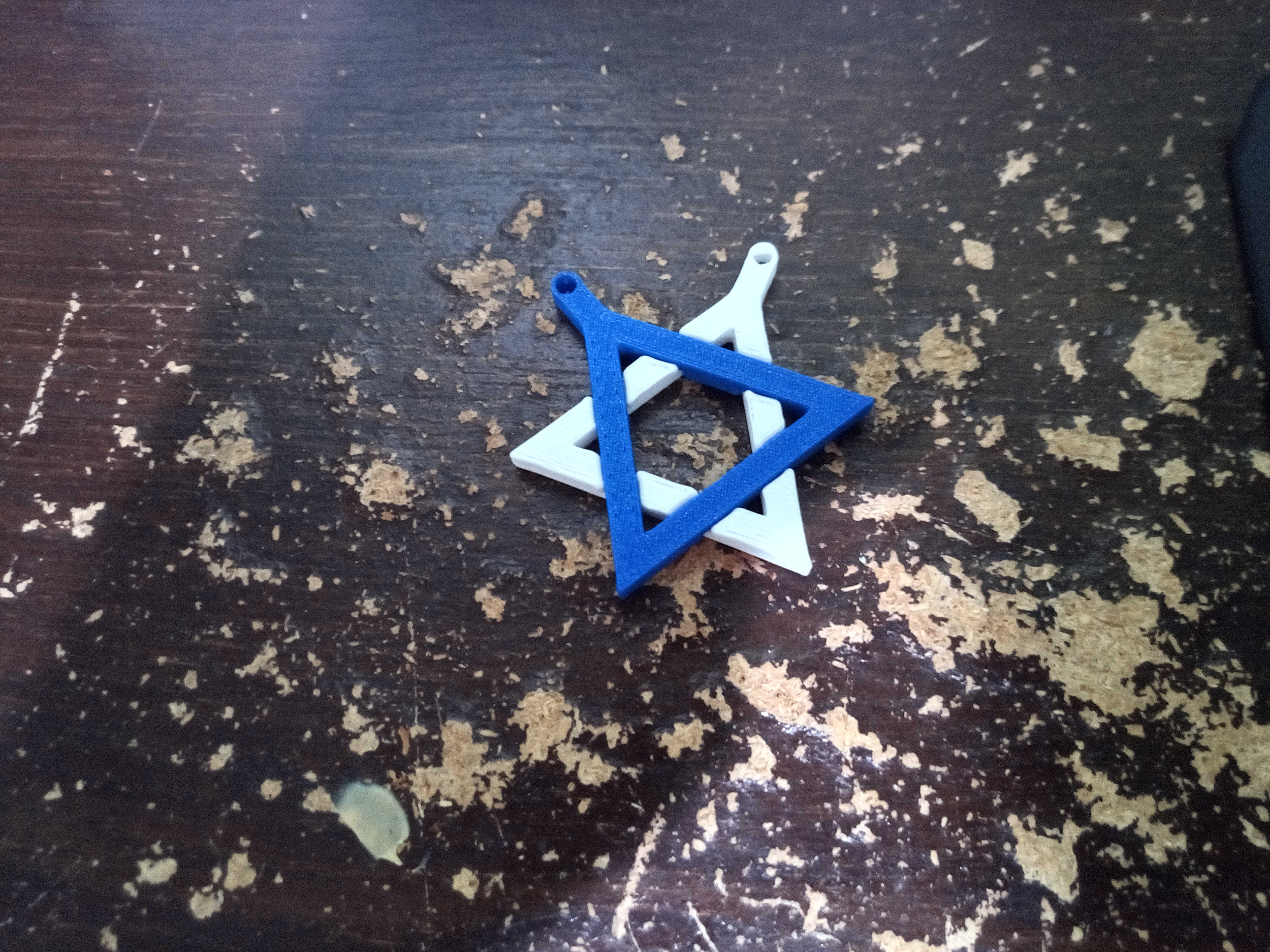star of David necklace (Magen David)