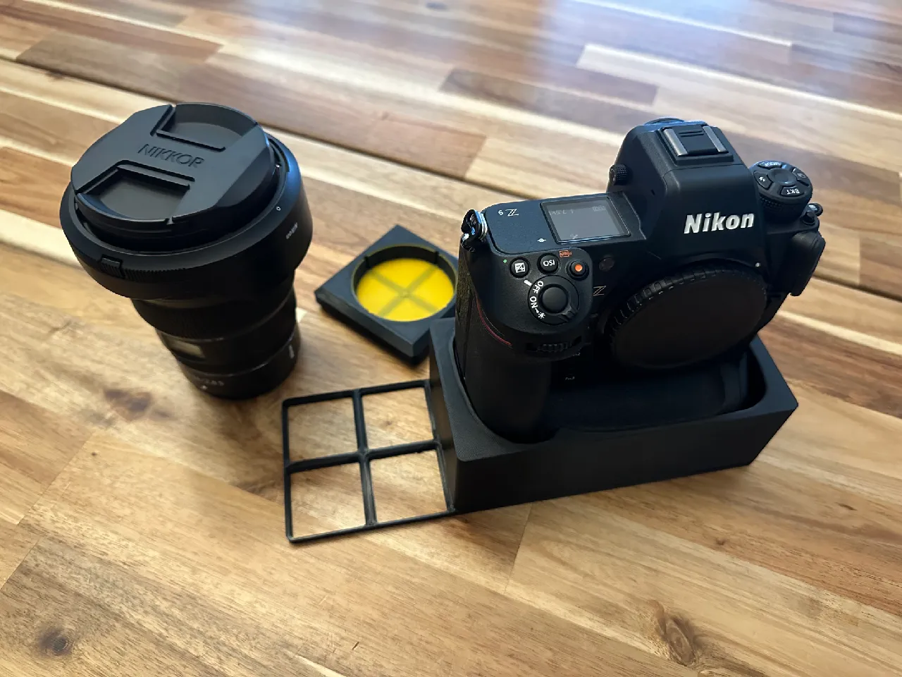 Gridfinity Nikon Z9 camera body storage bin by edsai | Download