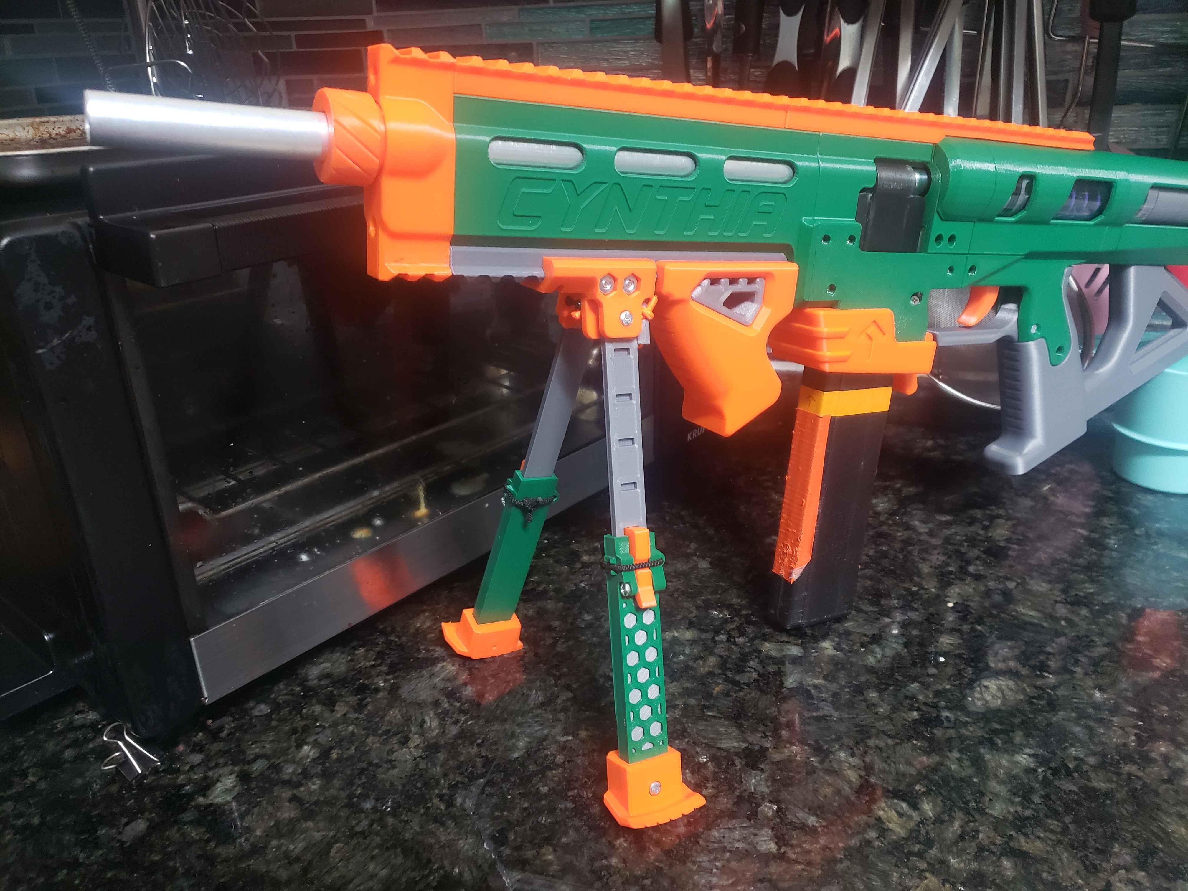 Adjustable Nerf Bipod (BETA, Not Currently 100% Functional) — thumbnail 3