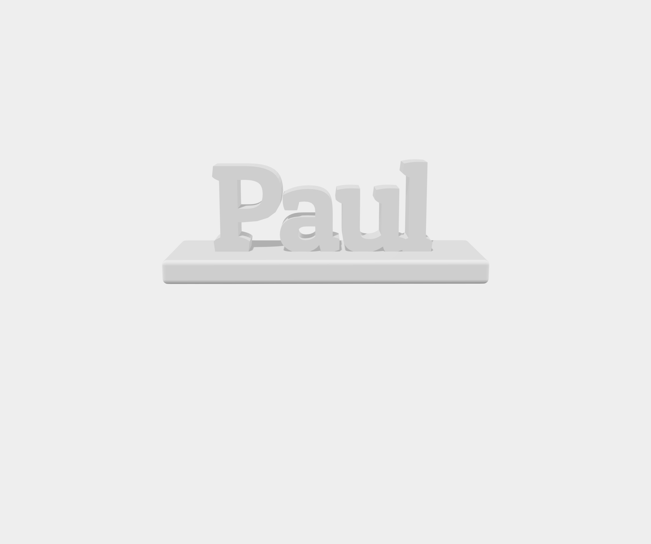 Name Desk GadgetPaul by 3dPrintPB Download free STL model