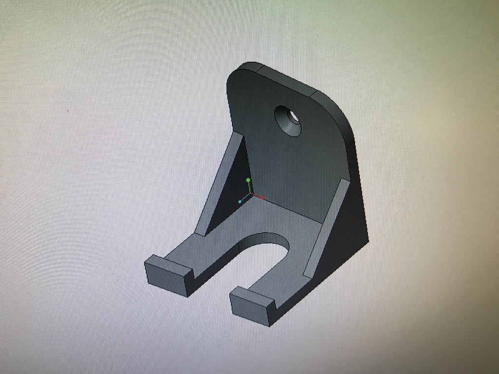 Halterung Entgrater MK2