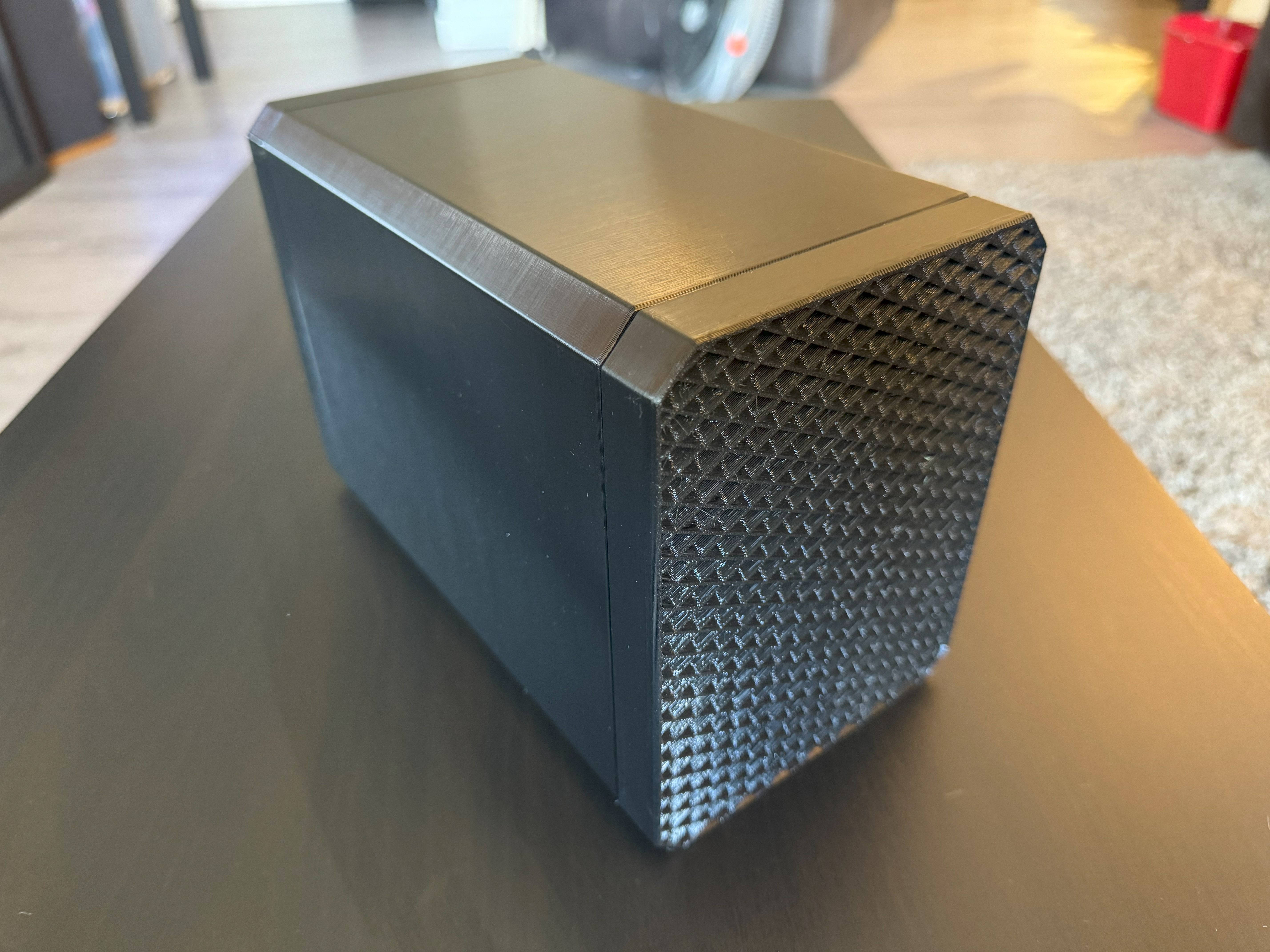 Hot-Swappable 4 x 3.5" HD Rack With 120mm Fan