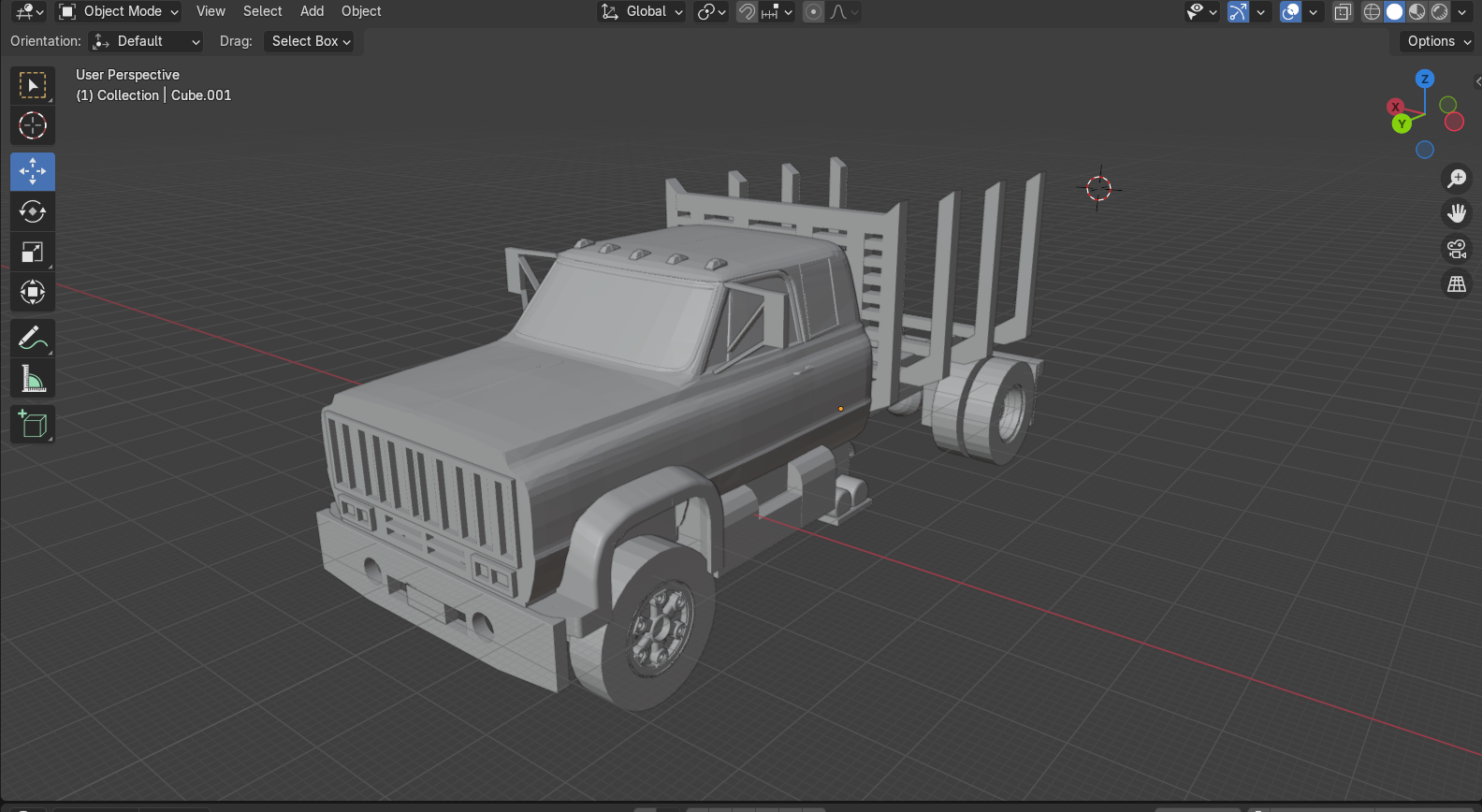 GMC logging truck