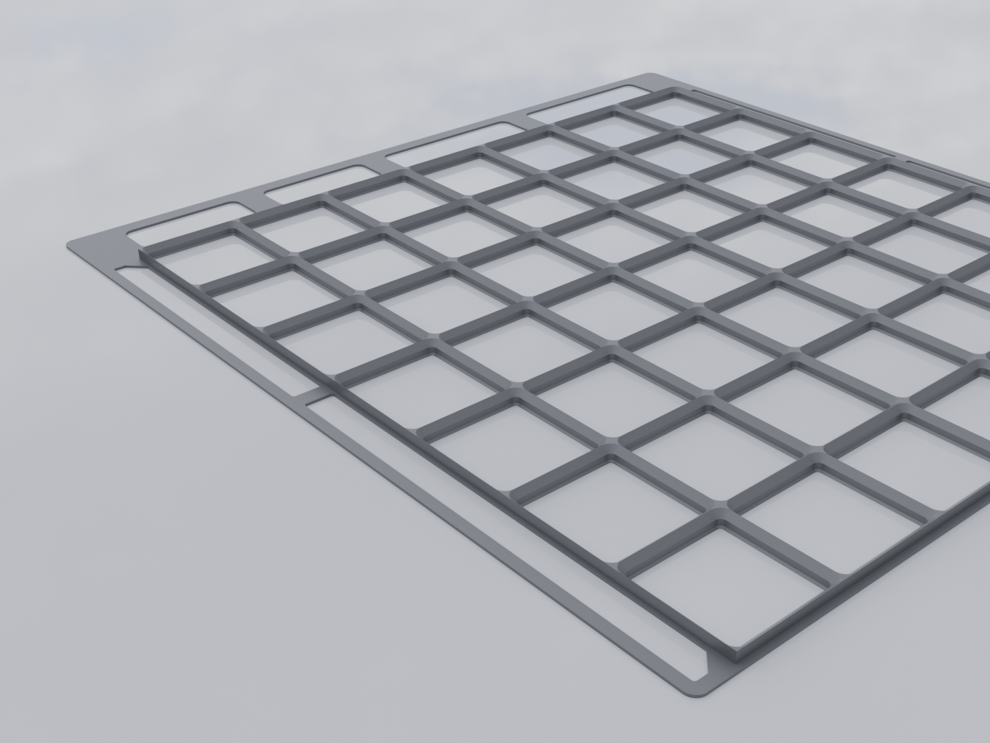 Gridfinity Baseplate for Ikea VIKHAMMER Drawer