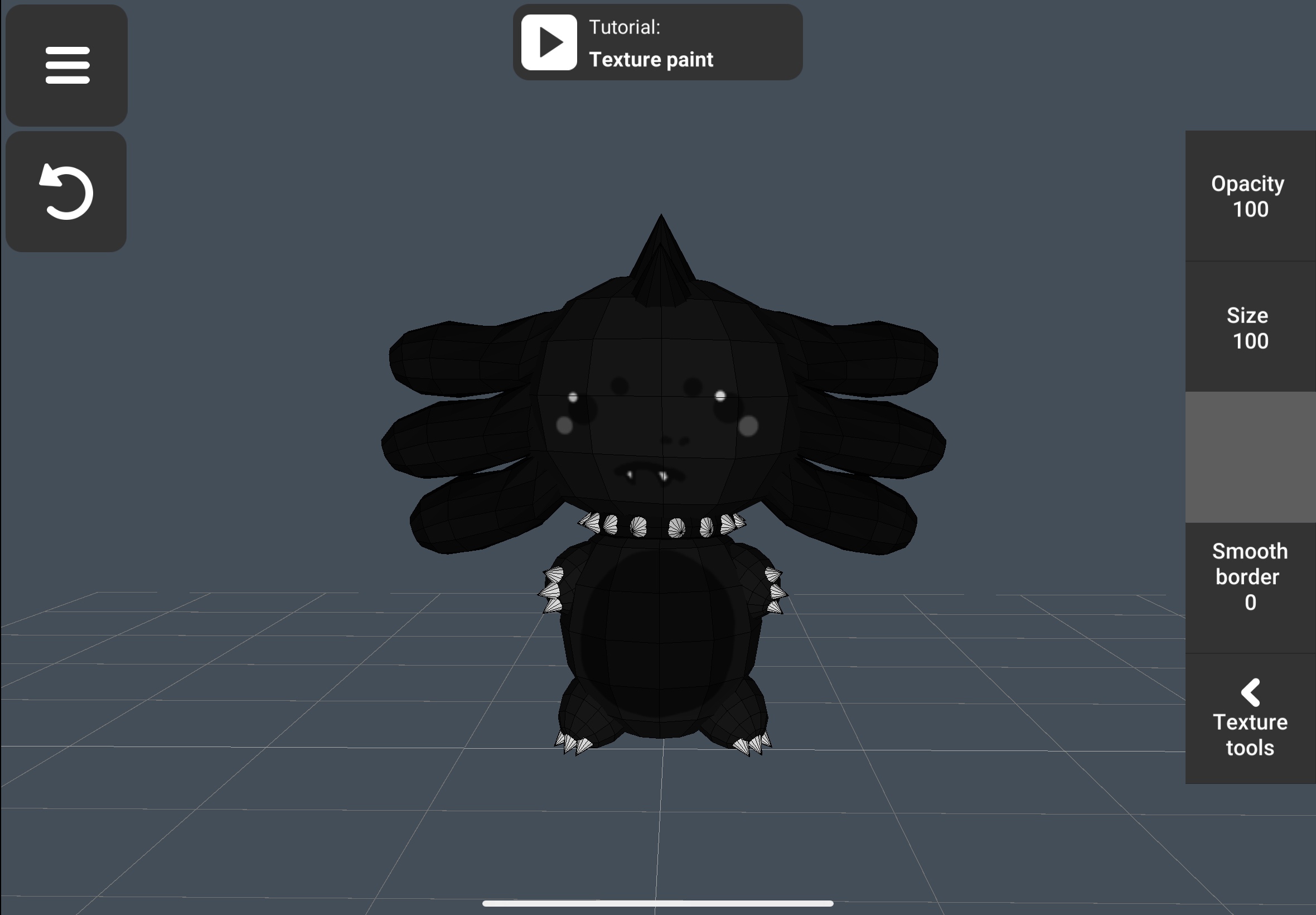 Emo Axolotl figurine