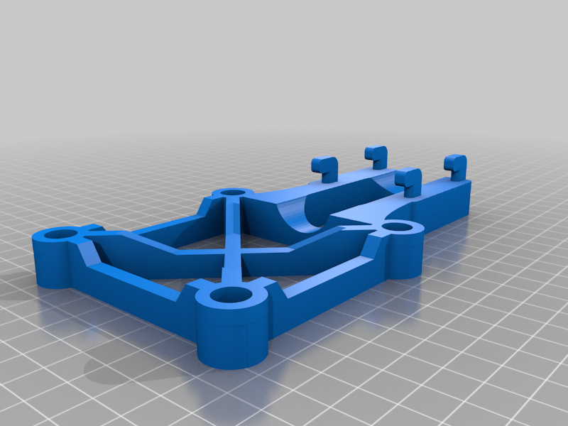 Skadis VESA 75 offset mount — miniatura 2