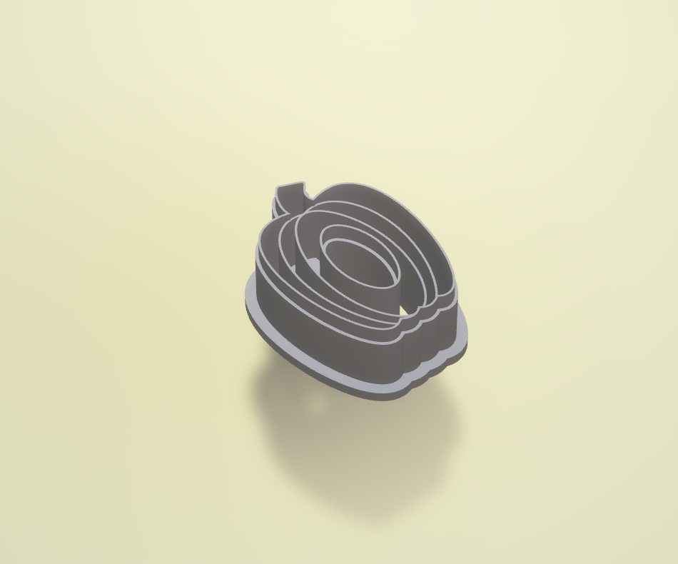 Polymer clay cutter | pumpkin donut earrings