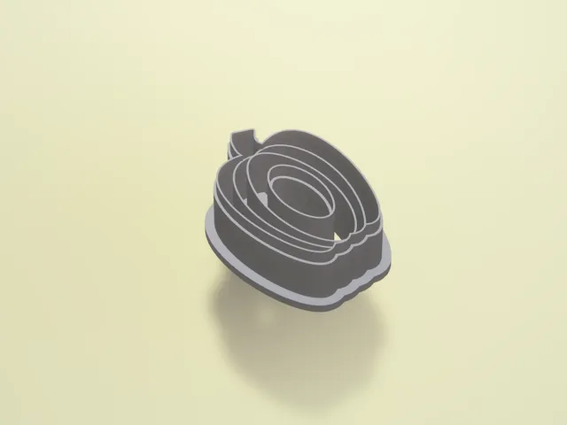 Polymer clay cutter | pumpkin donut earrings