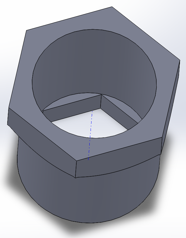 Pedal nut socket for retightening