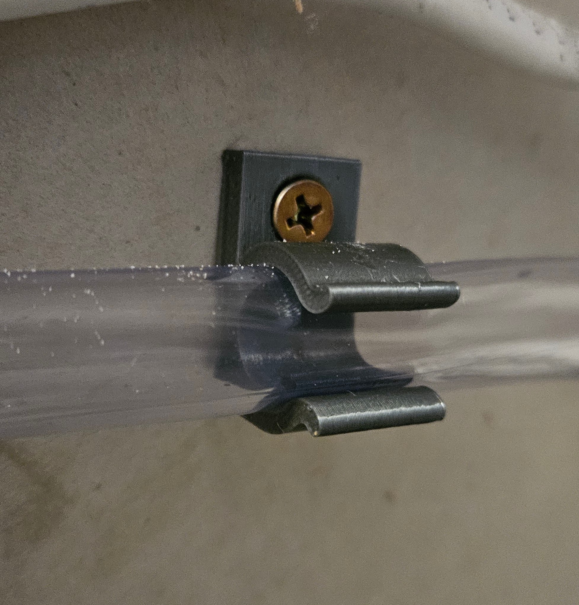 Tubing Wall Clip by dwcolo Download free STL model