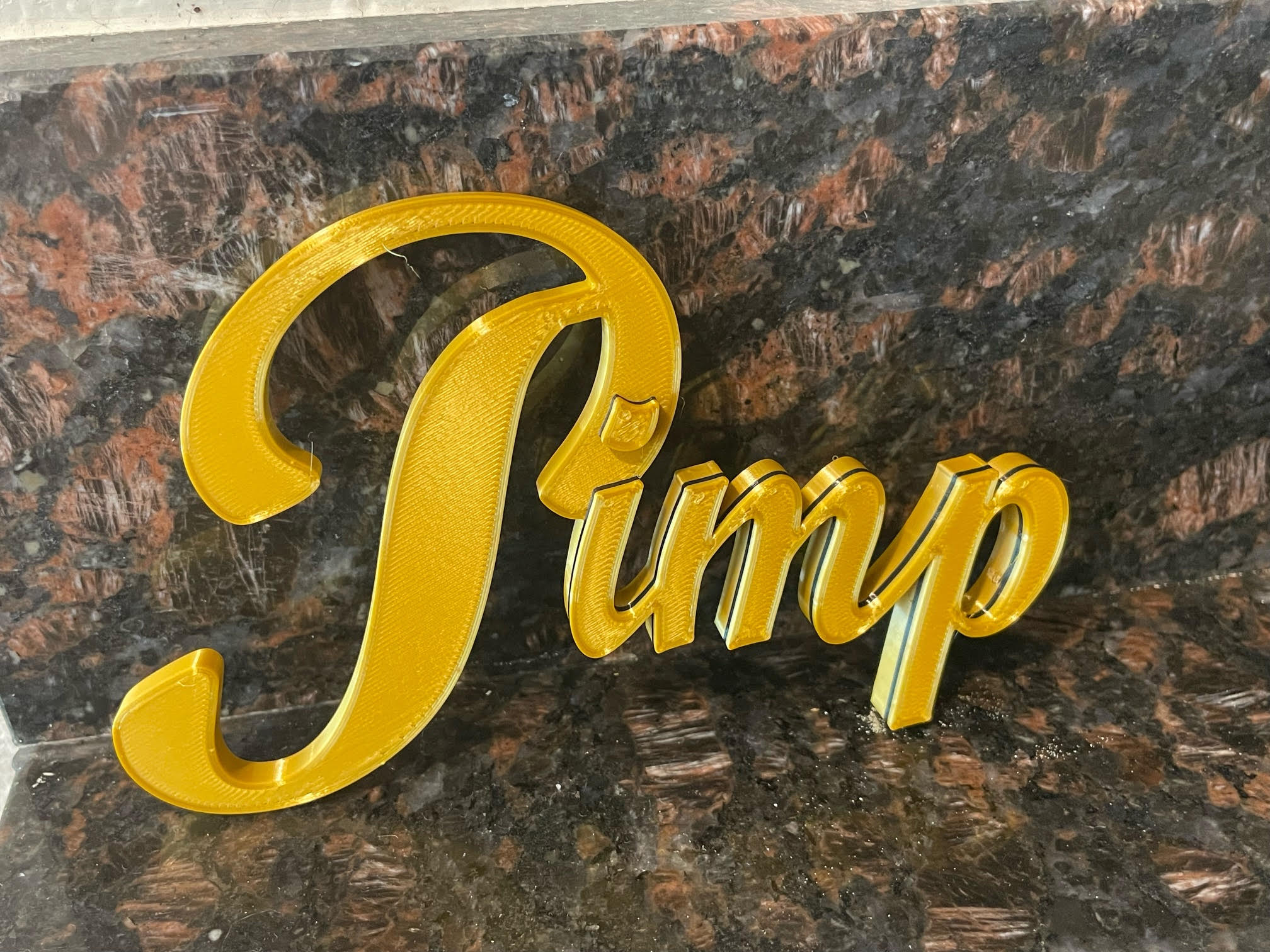 Pimp chain pendant