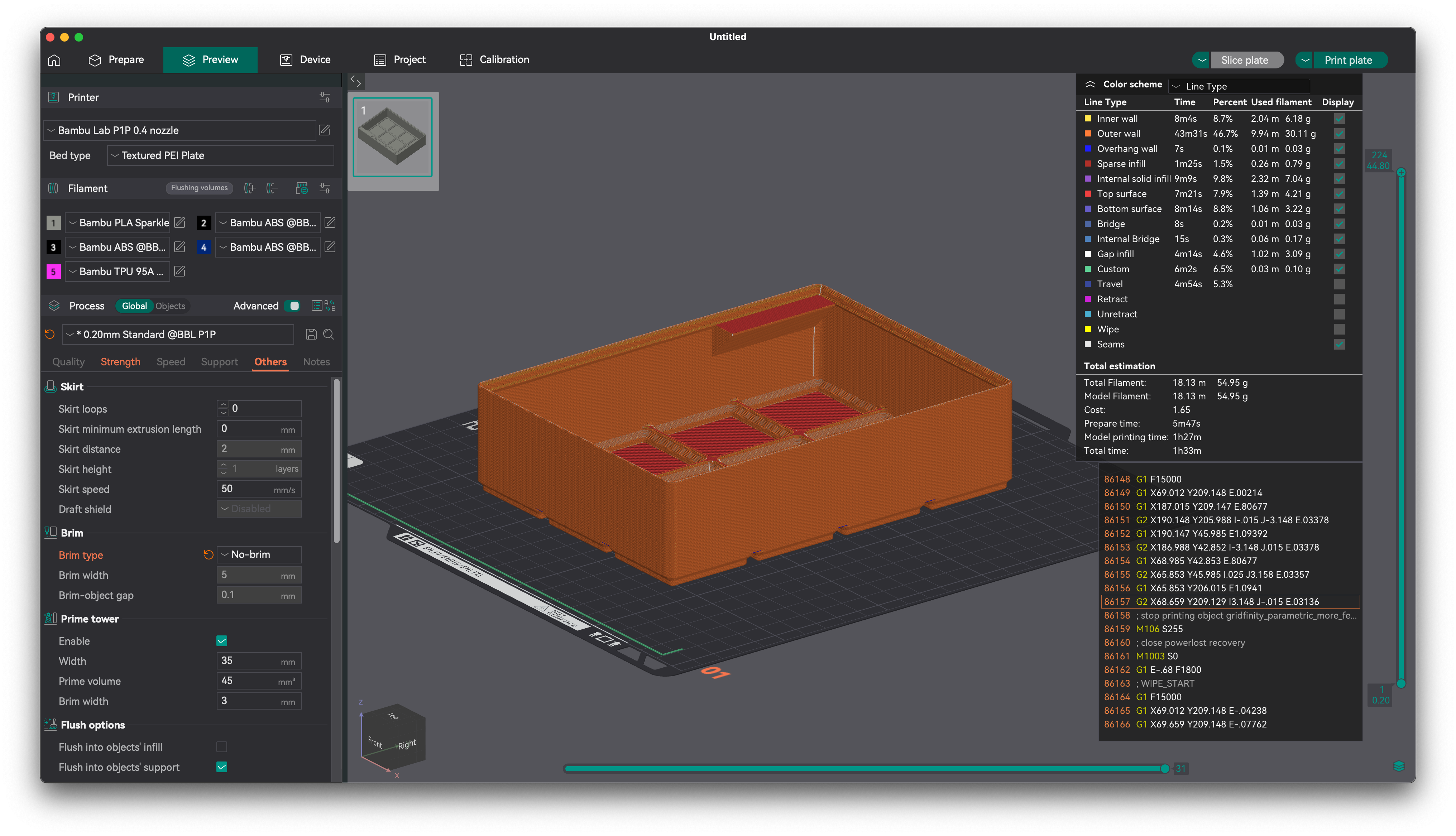 Miniatura 29 do modelo 3D Gridfinity Fully Parametric Container Fusion360