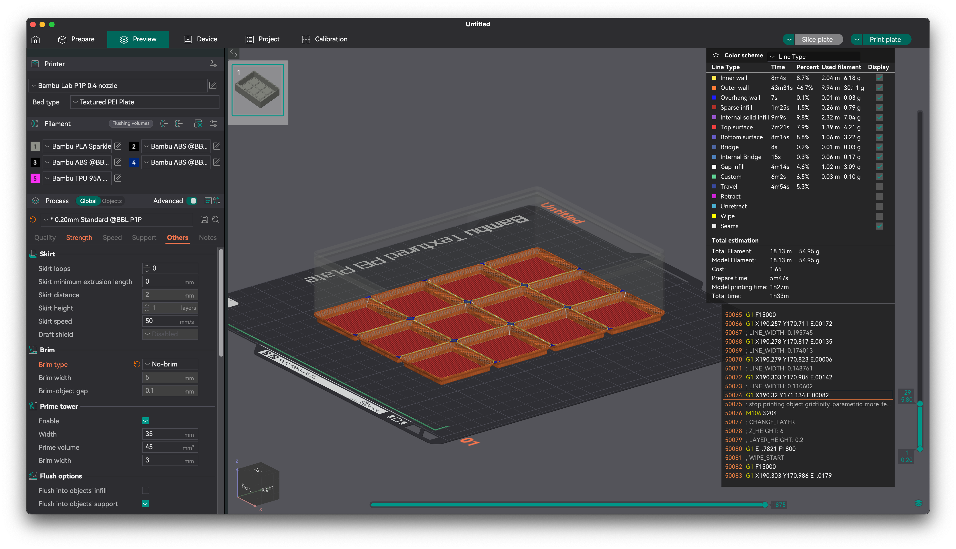 Miniatura 27 do modelo 3D Gridfinity Fully Parametric Container Fusion360