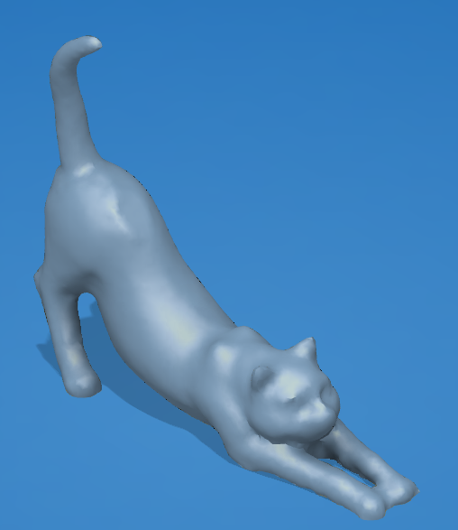 Stretching Cat