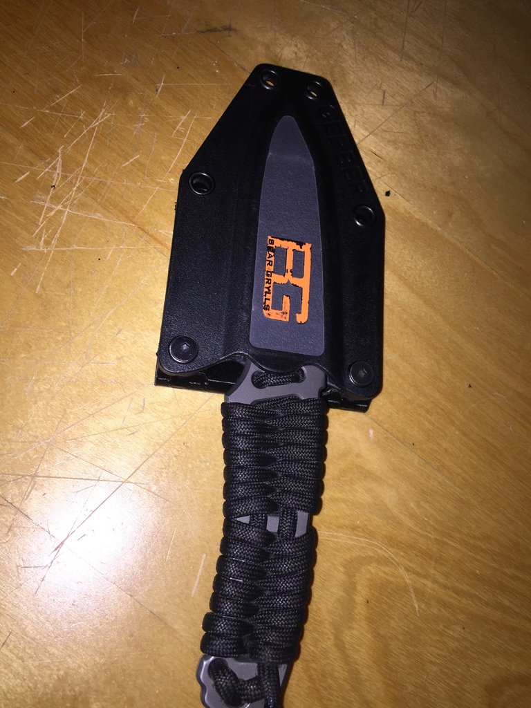 Messer Clip Bear Grylls Paracord Knife MK1