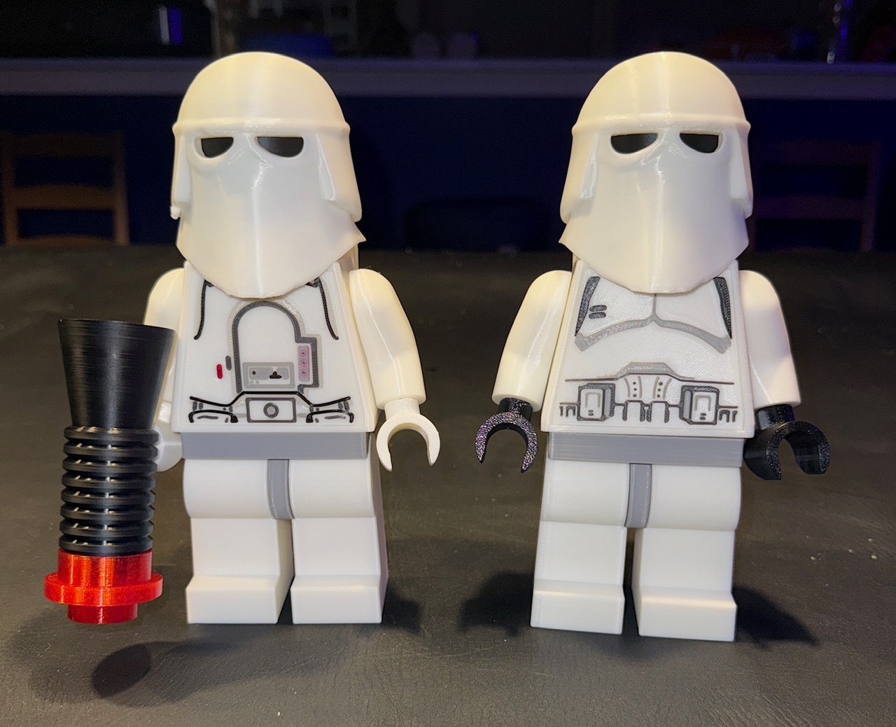 Star Wars Snowtrooper Brick MegaFigures (5:1 Scale)