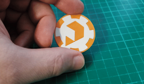 Printables Makerchip (Single Extruder - Dual Color)