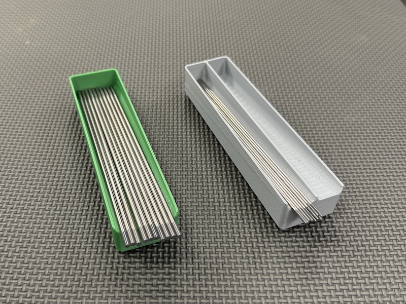 Gridfinity Tray for TIG Welding Tungstens
