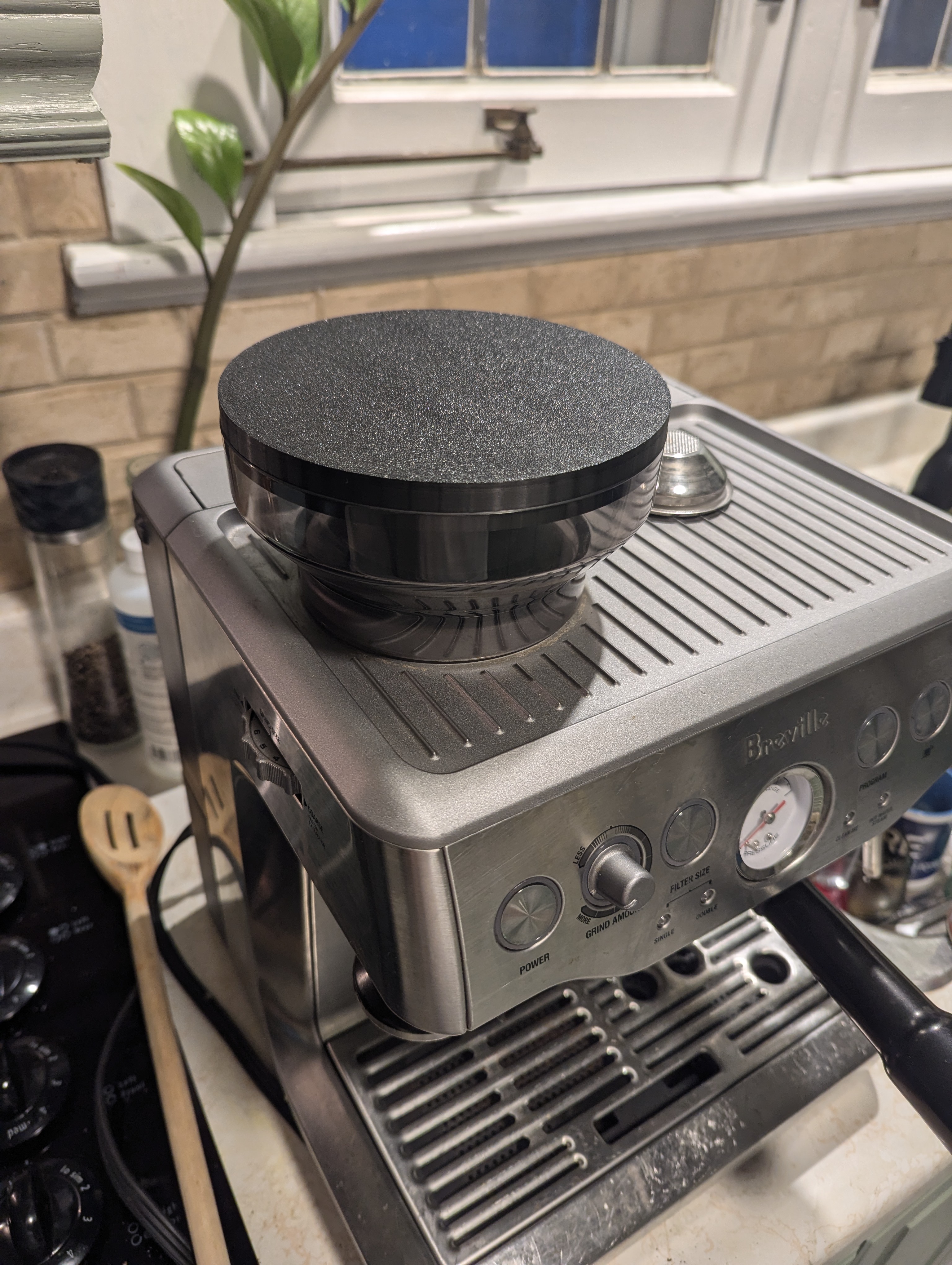Breville Barista Express Hopper Lid by Ilia Choly Download free STL