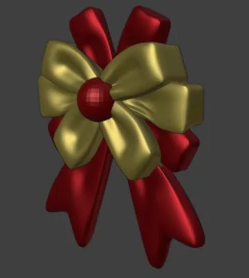 Christmas ribbon by 3D Zoe | Download free STL model | Printables.com