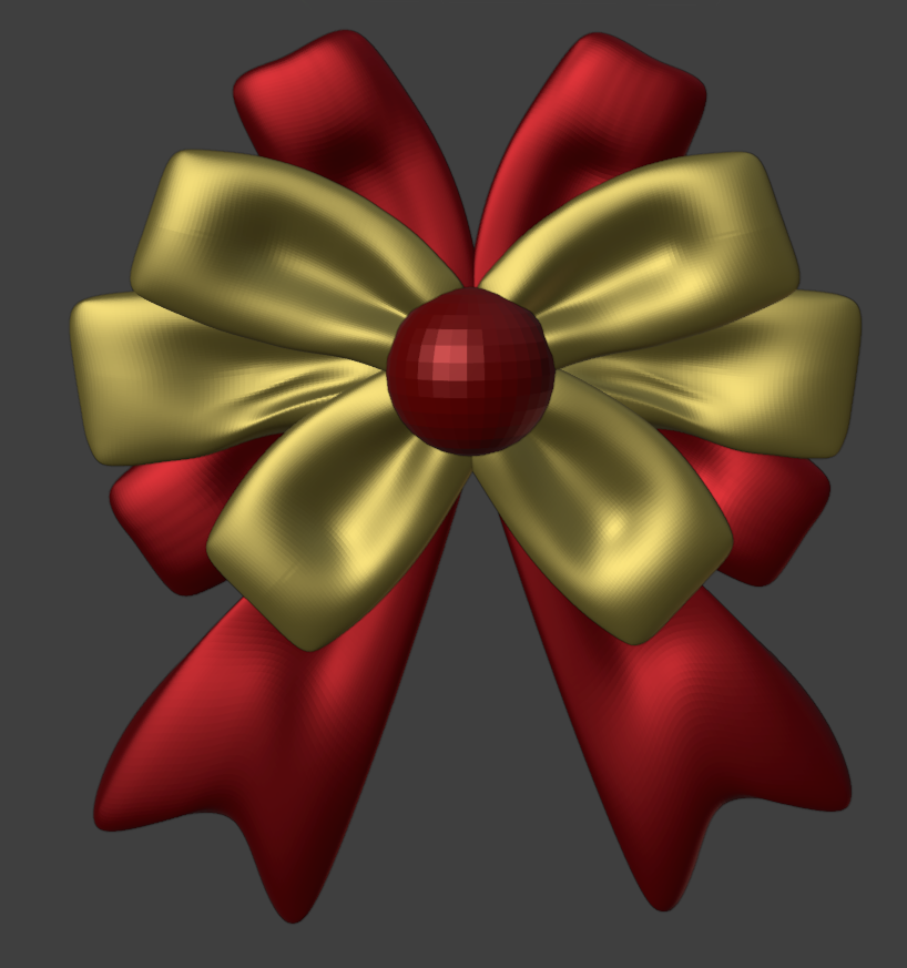 Christmas ribbon