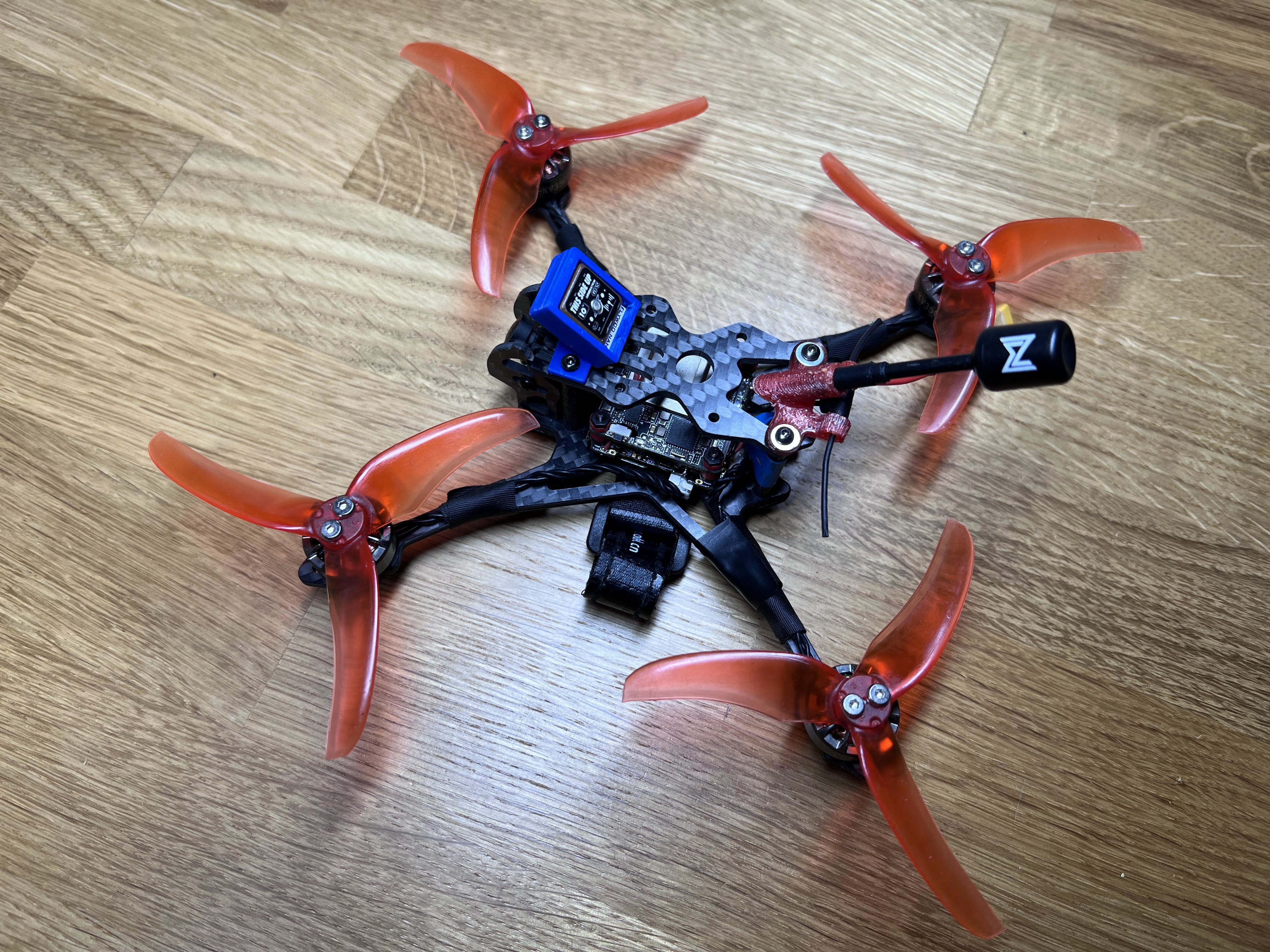 Flywoo Goku GM10 Nano V3 GPS mount for Crux35