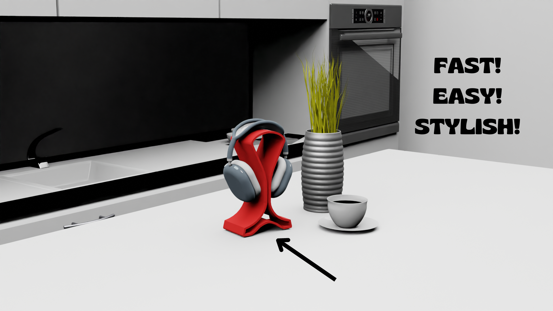 STAND FOR WIRELESS HEADPHONES