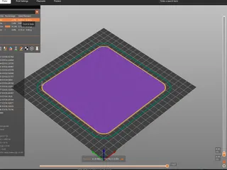 150x150mm 1 layer test print by BuilderLab3DP | Download free STL model ...