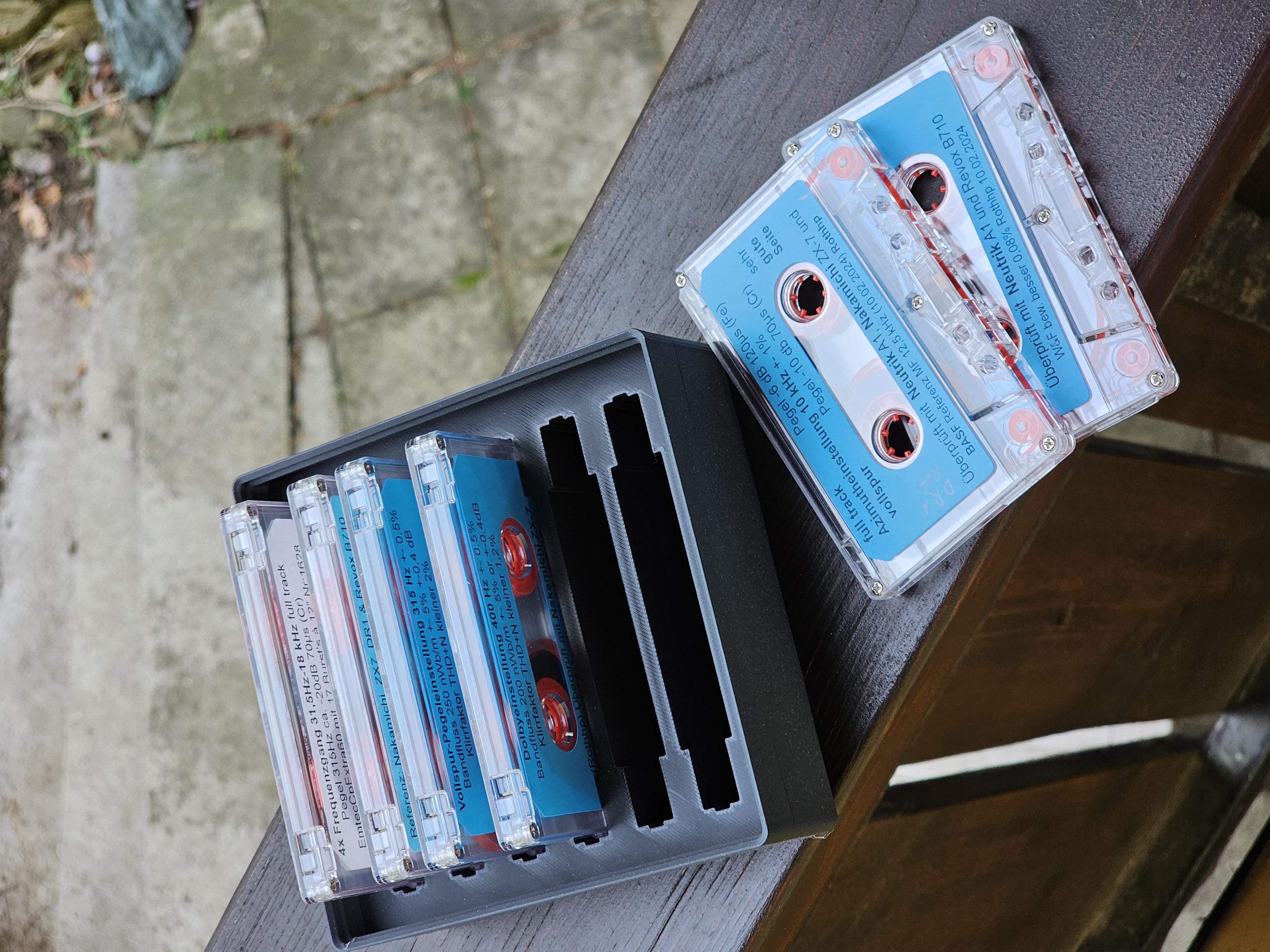 Gridfinity 6 Audio Cassette Tape Holder 3x3