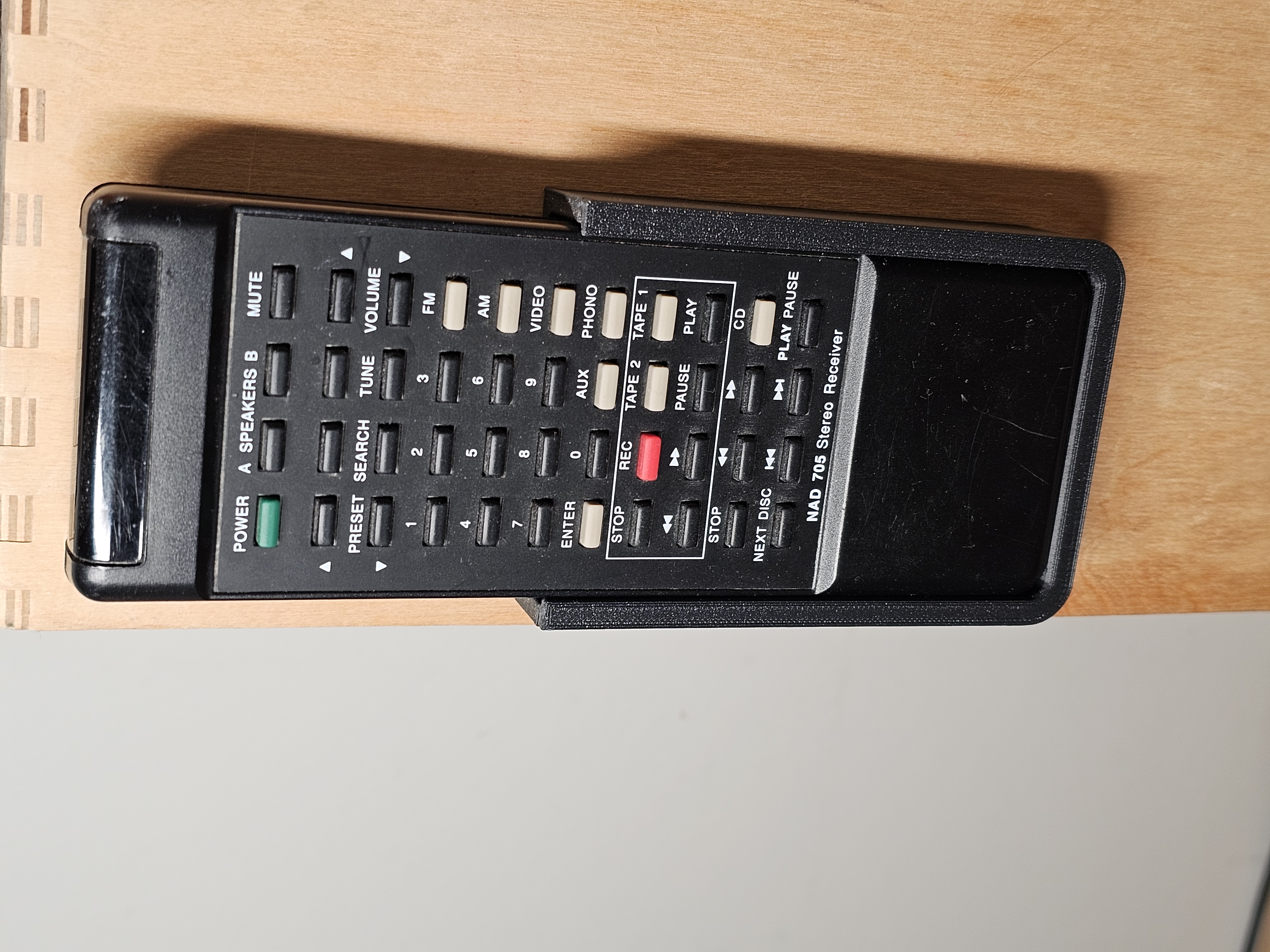 NAD 705 Stereo Receiver Remote Control Holder by neotil | Download free ...