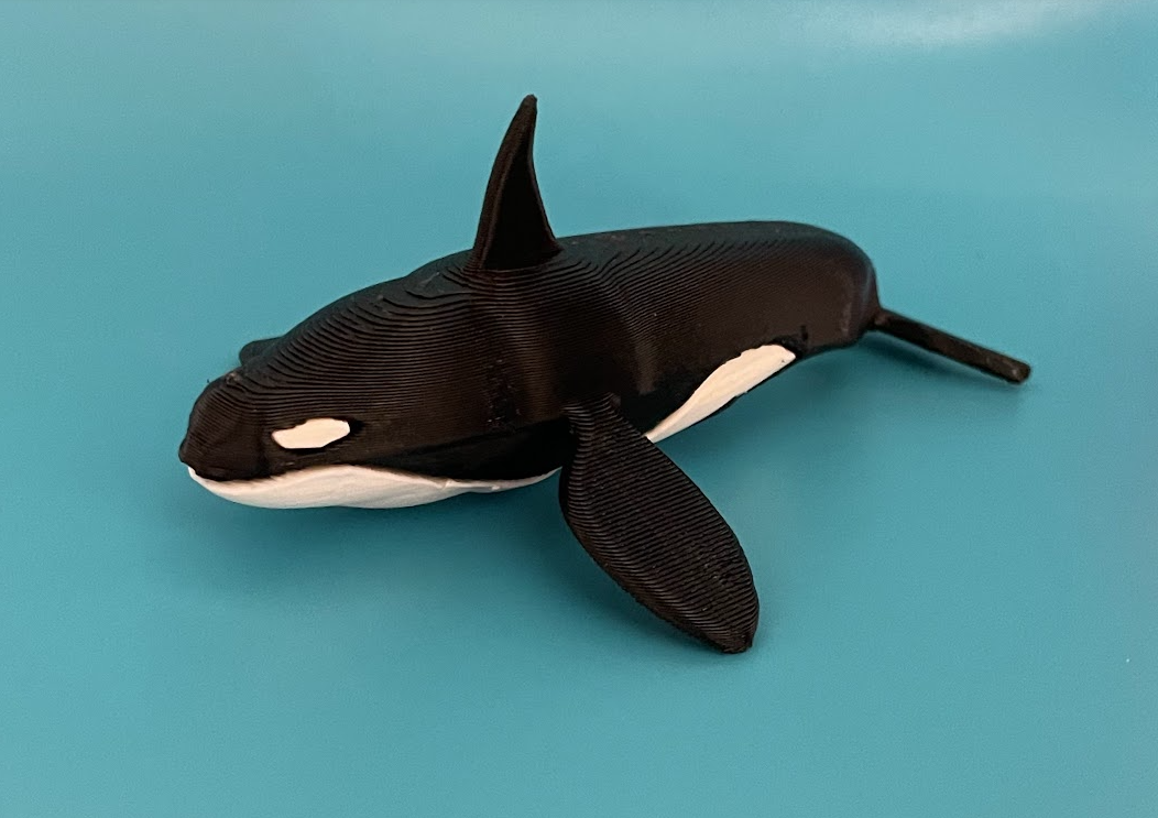 Single Extruder - Dual Color - Killer Whale