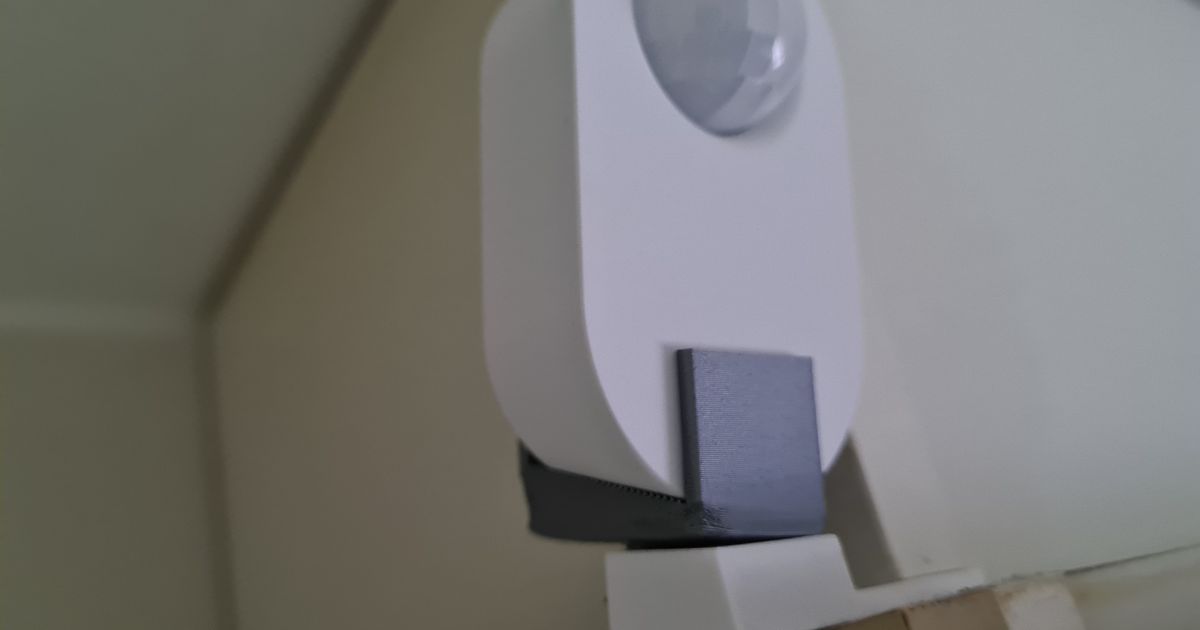 Ikea Trådfri motion sensor holder by Petri Download free STL model
