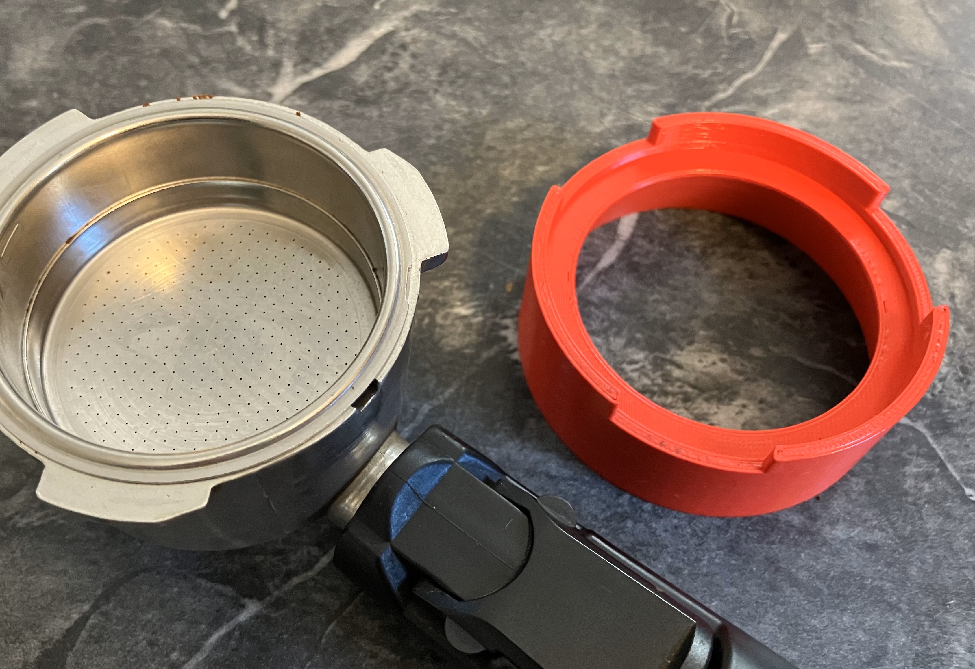 Espresso 51mm portafilter dosing funnel