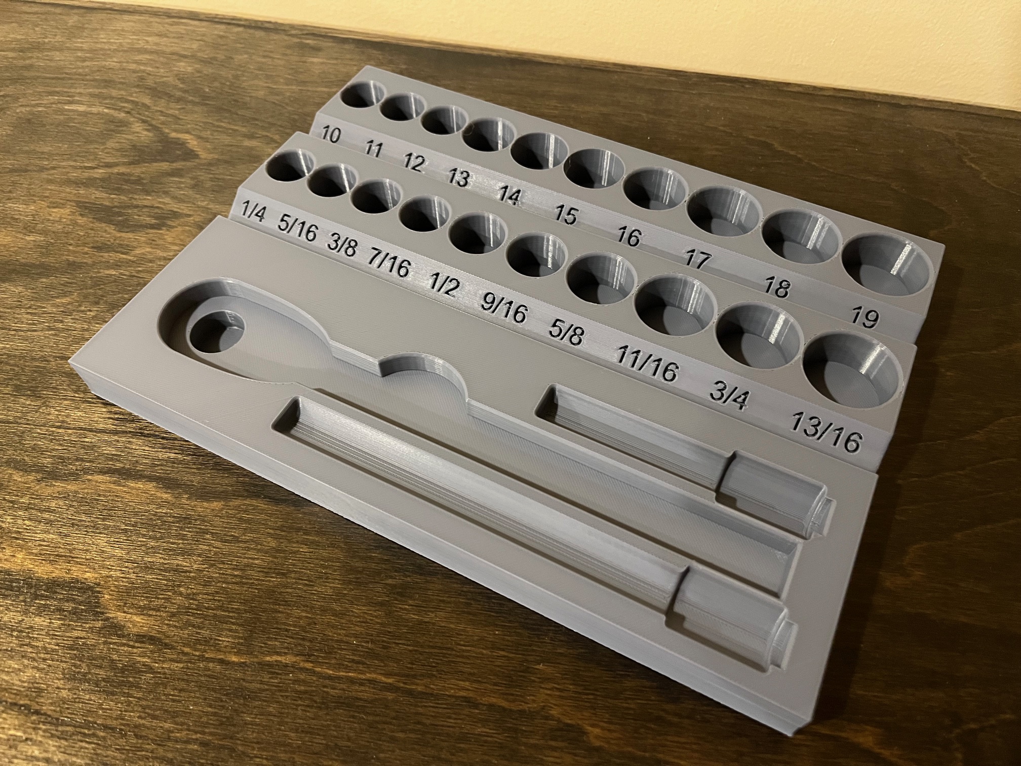 Craftsman SAE & Metric Socket Organizer