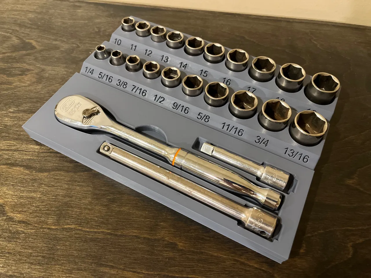 Craftsman SAE & Metric Socket Organizer by bs85 | Download free STL ...