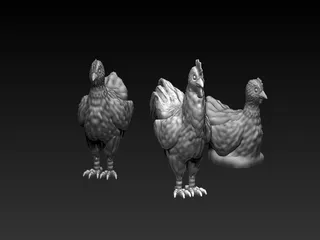 Chickens by SourPoultry | Download free STL model | Printables.com